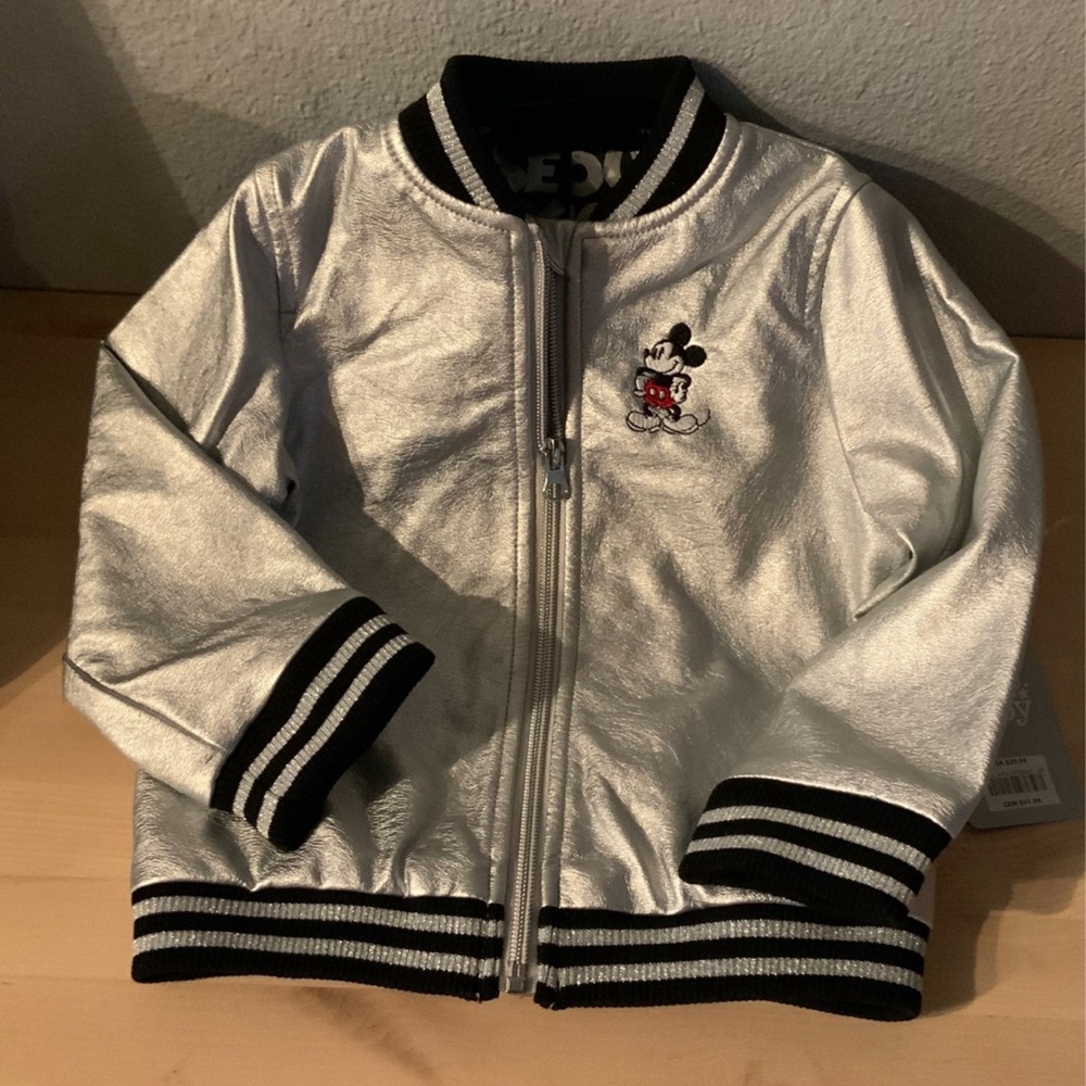 DISNEY MICKEY MOUSE JACKET NWT SIZE 18-24M/2T